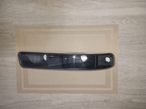 Black Smoke Bumper Signal Parking Lights 1999-2006 GMC Sierra 00-06 Yukon XL - Picture 6 of 11