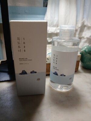 ROUND LAB 1025 Dokdo Toner 200ml NIB Full Sz Exp 7/12/25