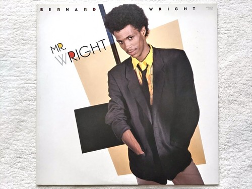 Bernard Wright Mr. Wright Japan LP Promo MHS-81738 1985 Lenny White Boogie