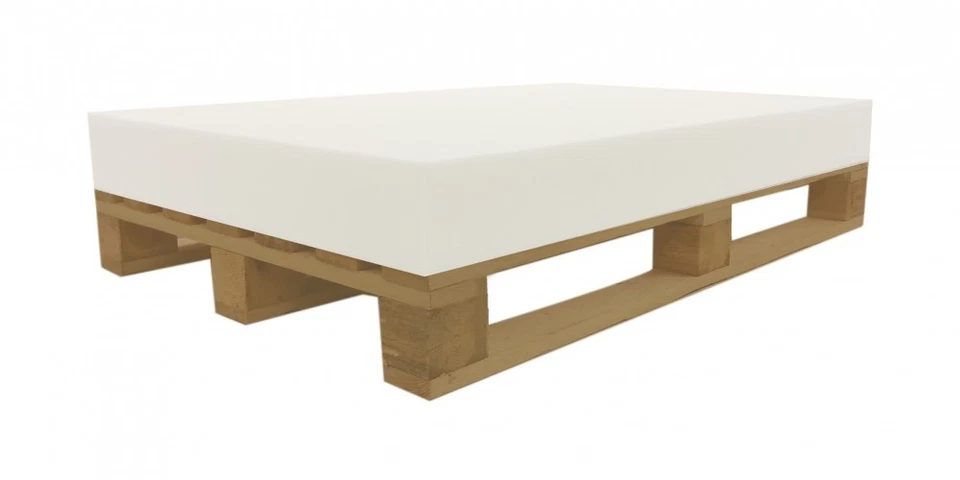 ALANPUR PALETTENKISSEN MATRATZENKISSEN (120x80x12) SCHAUMSTOFF FÜR EUROPALETTE RG40/60