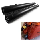 SHARKROAD 4.4" Slip On Mufflers for Harley Touring Exhaust 17-UP Deep Rich Tone