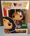 Funko Pop Wonder Woman 433 Barnes & Noble Diamond w/Soft Protector See pics