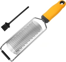 Pro Zester Grater, Lemon Zester, Parmesan, Ginger, Garlic, Chocolate, with Razor