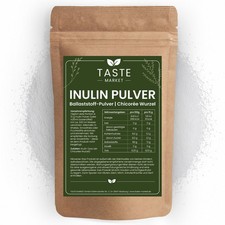 200 g di inulina in polvere | vegana | fibre | flora intestinale intestinale | 100% solubile