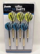 Franklin Brass-Coated Steel 18 Gm. Soft Tip Dart Set 56010