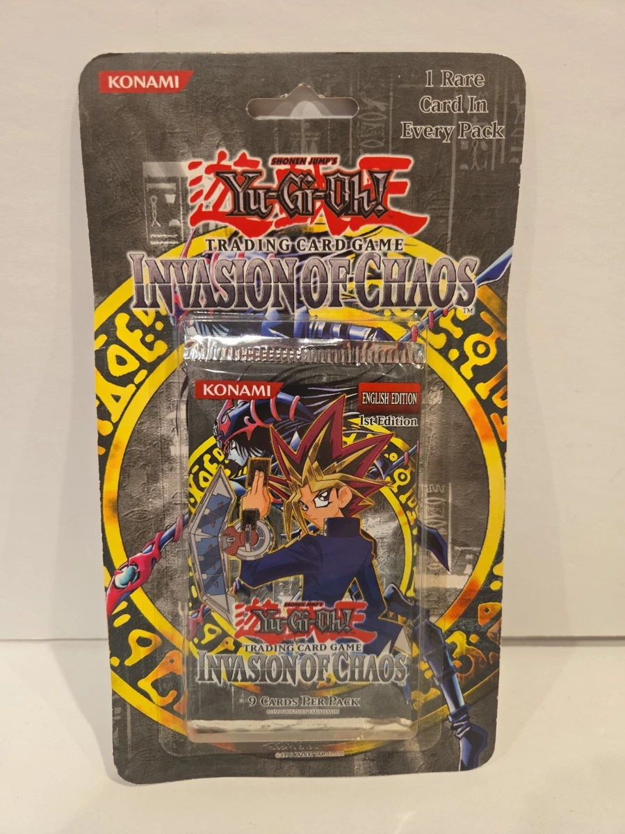 Yu-Gi-Oh! TCG Invasion of Chaos Sealed Collectible Card Game Packs