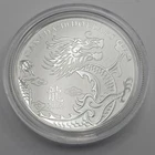 2012 Canada $10 1/2oz .9999 Silver Proof Coin Round - Year of the Dragon
