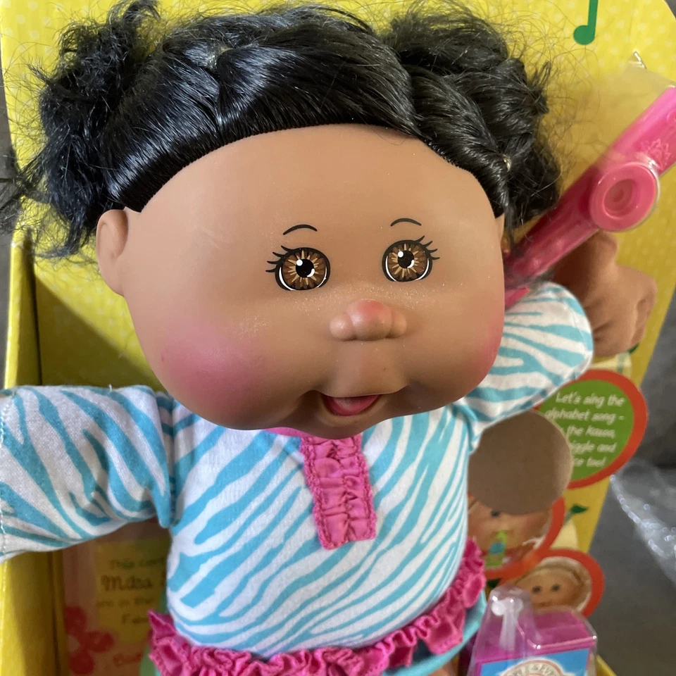 2011 Cabbage Patch Kids ABC Play With Me African American Doll JAKKS PACIFIC NEW - Image 2 of 4