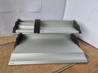 Leitz flexibles Ablagesystem für Schreibtisch aus Aluminium sehr stabil hochwert