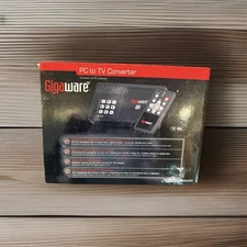 GIGAWARE PC TO TV Converter Cat. # 25-233. NEW RARE