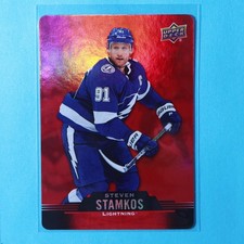 2020-21 UD Tim Hortons #DC-50 Steven Stamkos - Tampa Bay Lightning