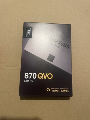 Samsung 870 QVO 2 TB SATA 2,5 Zoll Interne Solid State Drive (SSD) (MZ-77Q2T0)