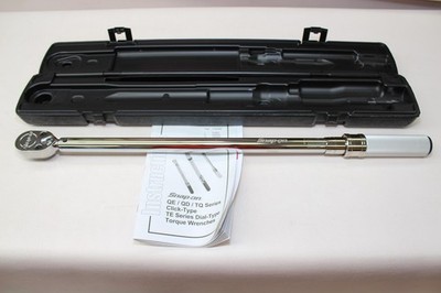 Snap-On (QD3R250A) 1/2'' Drive Adjustable Click Type Torque Wrench 50-250Ft Lbs