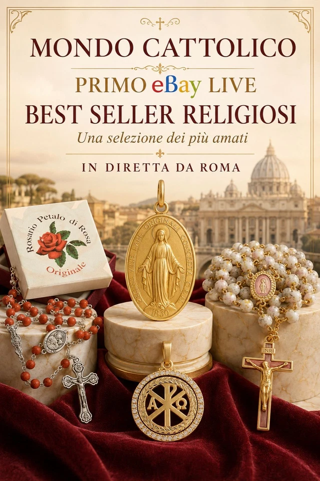 Primo eBay Live di Mondo Cattolico: i Best Seller Religiosi !