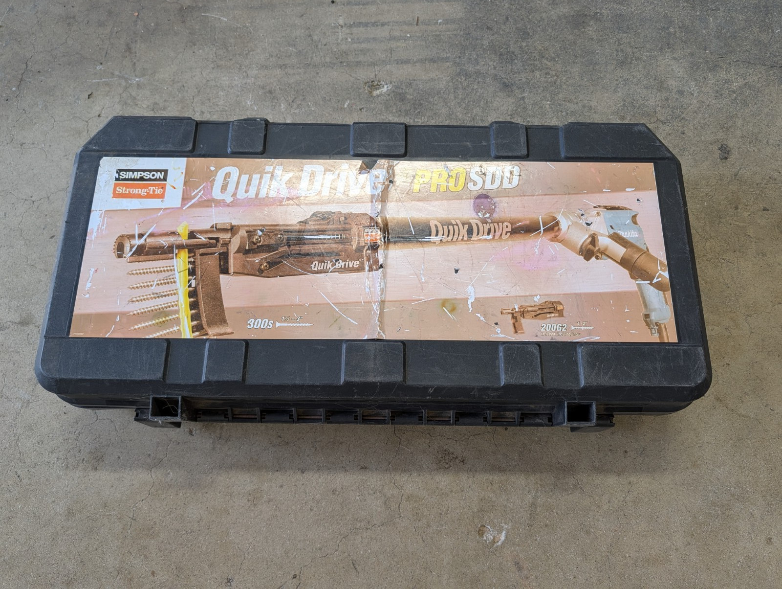 QuikDrive Pro250 PRO250G2M25K Auto-Feed Deck System Makita FS2300M1 Quick Drive