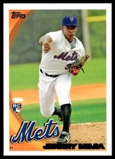 2010 Topps Jenrry Mejia Rookie New York Mets #395