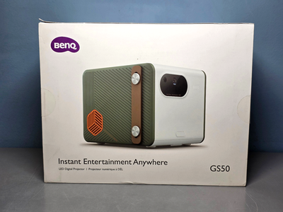 BENQ GS50 1080P LEDプロジェクター BenQ GS50 1080p 500 Lumens Wireless Portable DLP Projector for