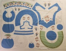 Daisy Kingdom BUNNY HOP ACCESSORY PANEL 3540 Fabric Girls  Dolls Collar Purse