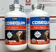 LOT OF 2 COSEQUIN MAXIMUM STRENGTH PLUS MSM 250 COUNT Ex dates 2-29