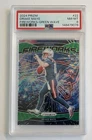 2024 Fireworks Drake Maye #22 Green Wave Prizm RC Rookie PSA 8 Refractor