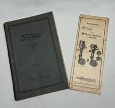 Antico Catalogo Prezzi Ricambi ORIGINALE 1927 Ford Modello T