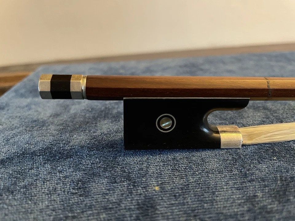 Contemporary Silver Mounted Violin bow - Image 4 of 4