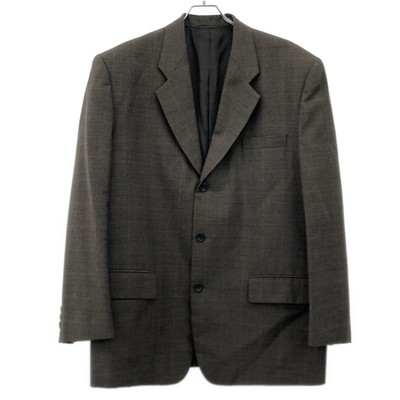 COMME des GARCONS HOMME Garson AD1989 Wool Check Tailored Jacket 