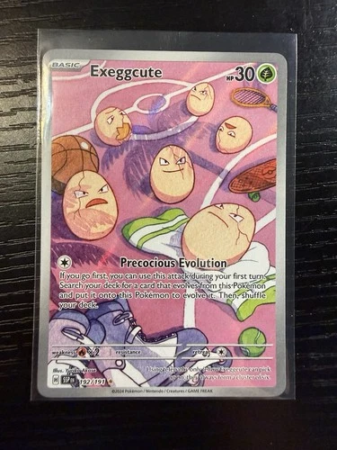 Pokémon TCG Exeggcute Illustration Rare 192/191 Surging Sparks