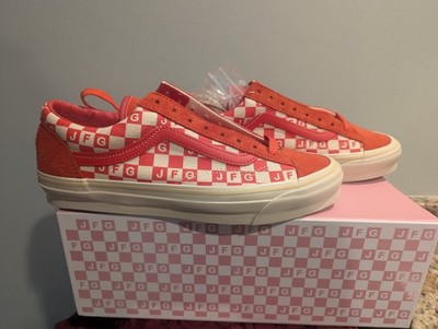 Size 9.5 Men Vans, 11 Womens Vault OG Style 36 LX Joe Freshgoods  Peach Box