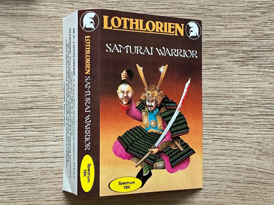 Cassette SAMURAI WARRIOR (LOTHLORIEN) ZX Spectrum 16K. Probado/funcionando - Imagen 4 de 4