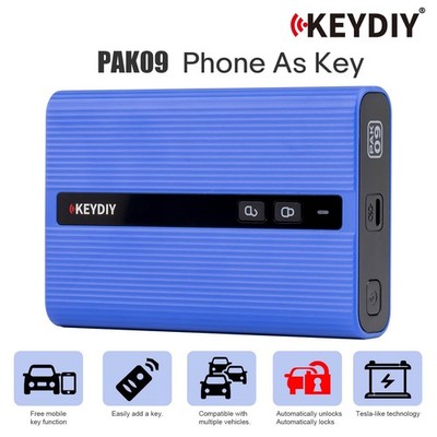 KEYDIY PAK09 Phone As Key for Key Addition Supports Up to 6 Physical Key US Ship