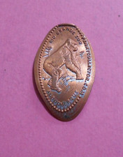 Moneda de recuerdo gorila centavo alargado zoológico de Río Grande Albuquerque casi nuevo centavo de EE. UU.