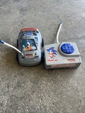 1990s Sega Nikko Sonic The Hedgehog Race Car W/ Remote Control UNTESTED