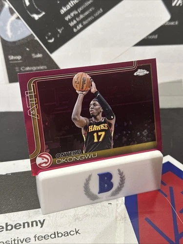 2025 Topps Onyeka Okongwu Base (Raw)