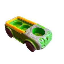 Vintage 1967 Tootsietoy Die Cast Car Smile Face Front Plastic Wheels-broken Top