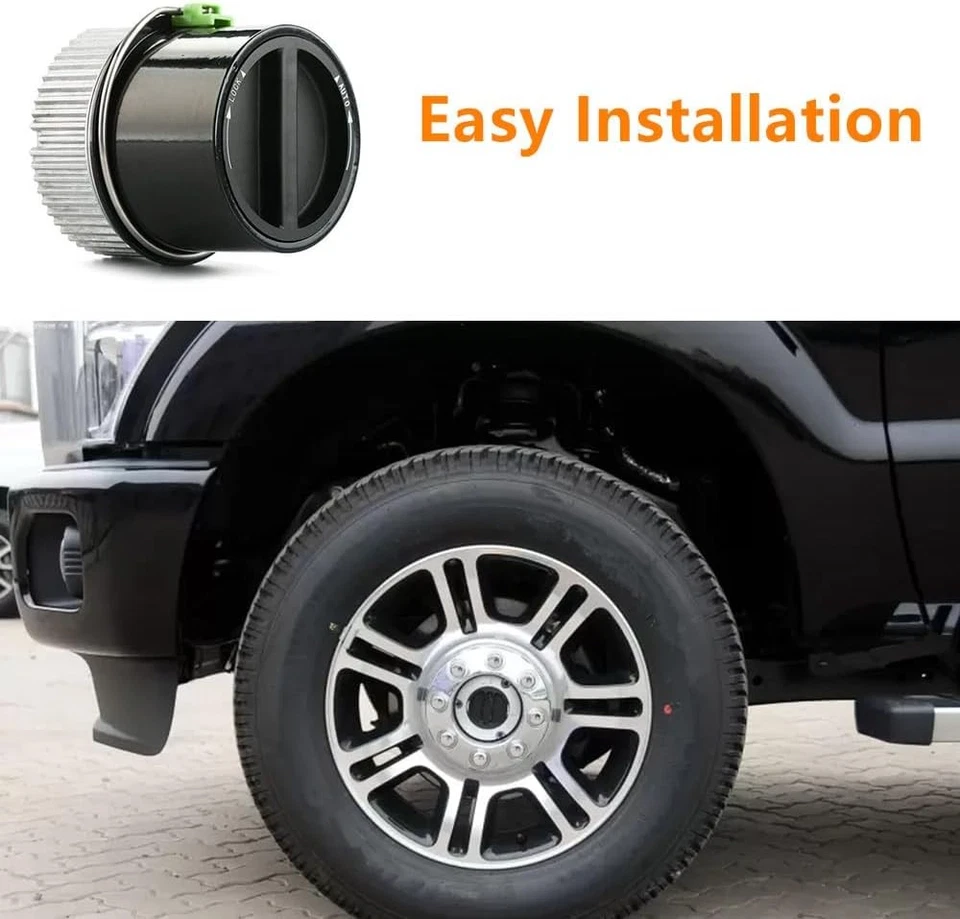 1 Pair Auto Locking Hub For Ford Excursion F250 F350 F450 Super Duty 1C3Z3B396CB Foto 4 de 4