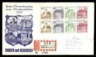 Mayfairstamps Germany FDC 1980 Castles Combo Registered Wunstorf First Day Cover