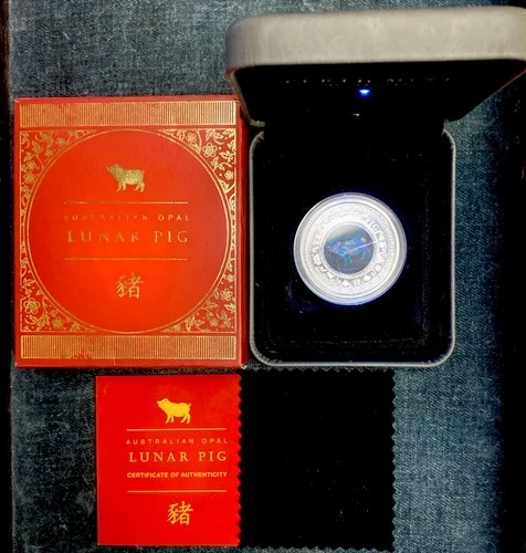 Photo of a 2019-P Australia Opal Lunar Series from an eBay listing that sold on Jun 5, 2026