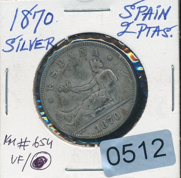 25+ 1870 Year Spanish Coins for sale | Updated Oct 2026