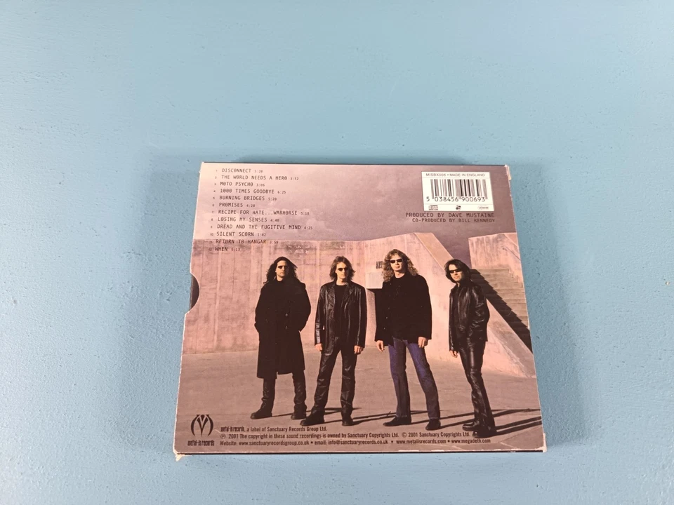 Megadeth - The World Needs a Hero - Musik CD Album - Bild 2 von 2