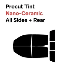 Precut Window Film Car Nano Ceramic Tint for Chevrolet Silverado 1500 2019-2026