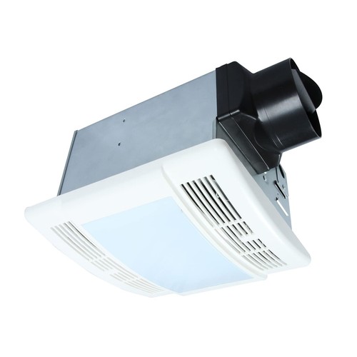 Bathroom Exhaust Fan with Light, Ultra Quiet 90 CFM 1.5 Sones Ventilation Exh...