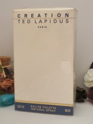 Creation 1984 by Ted Lapidus Eau De Toilette 100ml Spray,  Vintage Fórmula.