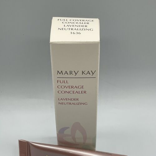 Mary Kay Lavender Concealer Full Coverage Neutralizing New .5 oz RARE 1636 - Picture 2 of 5