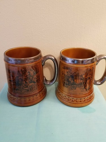 Lord Nelson Pottery England Coffee Cups Mug Beer Steins Lot of 9, All Have Marks - Picture 7 of 12