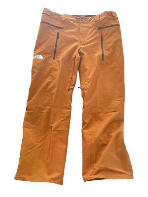 The North Face Sickline Ski Snowboarding Pants Orange Men’s Size Small  Long