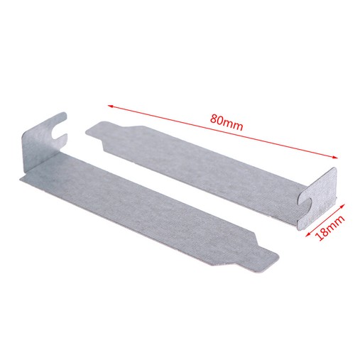 5pcs/lot 8cm Silver PCI Slot Cover PC Computer Case Dust Filter Blanking BoaBJO - Photo 6/11