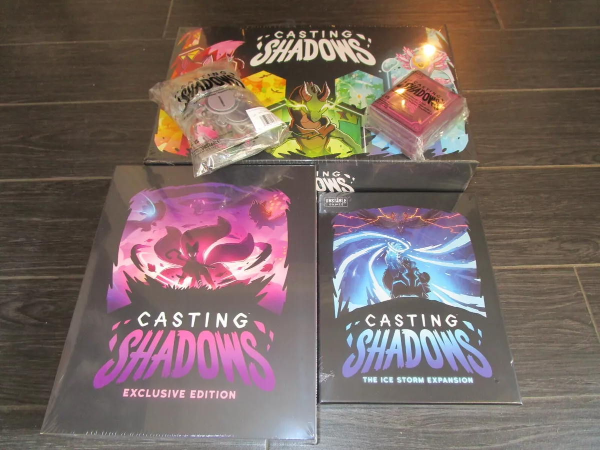 NEW Casting Shadows Kickstarter Exclusive Deluxe Edition Pledge