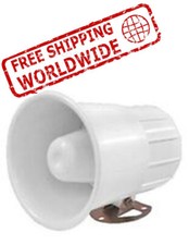 220db Electronic Siren Horn Dc 12v All Weather Loud Alarm Universal Car Truck 220db Electronic Siren Horn Dc 12v All Weather Loud Alarm Universal Car Truck