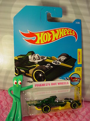 2017 i Hot Wheels FORMULA FLASHBACK #71 Green/yellow;mc5 Legends Speed case D/E